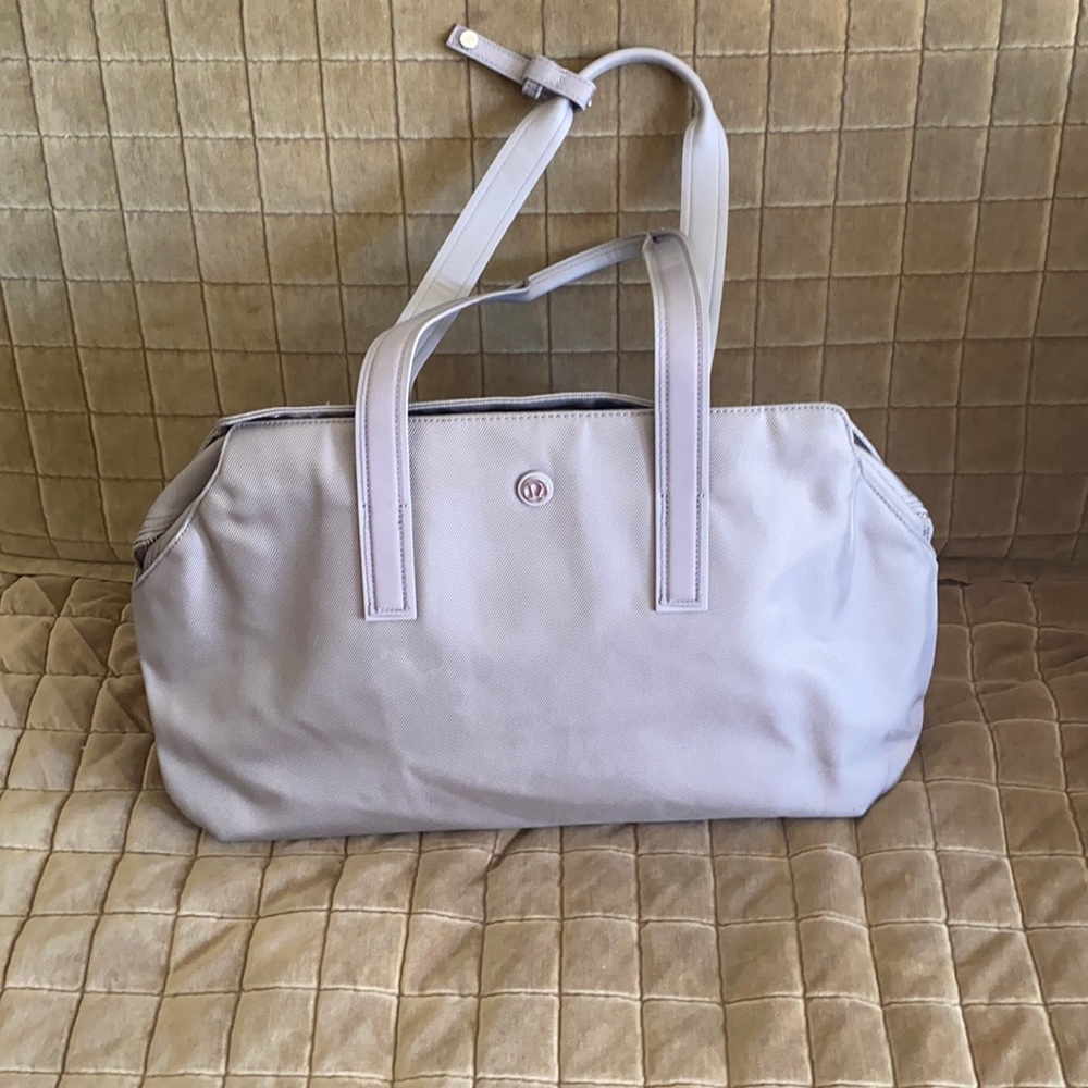 Silver/ grey bag